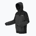 Kurtka przeciwdeszczowa męska REGATTA Highton Stretch IV ash/black 11