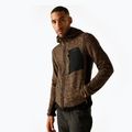 Bluza męska REGATTA Alven nut brown marl/black