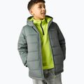 Kurtka ocieplana dziecięca REGATTA Lofthouse dark forest green/wild lime 10