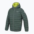 Kurtka puchowa dziecięca REGATTA Hooded Marizion dark forest green/wild lime 3