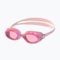 Okulary do pływania dziecięce Speedo Futura Hydrospex Printed Jr pink lemonade chilly dye/vermillion