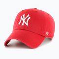 Czapka z daszkiem 47 Brand MLB New York Yankees CLEAN UP red 5
