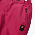 Spodnie narciarskie dziecięce LEGO Lwparaw 702 dark pink 4