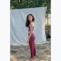 Legginsy treningowe damskie Girlfriend Collective Pocket plum 6