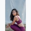 Legginsy treningowe damskie Girlfriend Collective Pocket plum 7