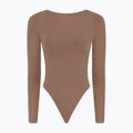 Body treningowe damskie Girlfriend Collective Ava Scoop Back brownie 7