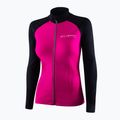 Bluza termoaktywna damska Brubeck Athletic Full Zip fuksjowy/czarny 3