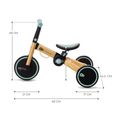 Rowerek biegowy trójkołowy Kinderkraft 4TRIKE blue 15