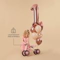 Rowerek biegowy Kinderkraft Cutie Flash pink 8