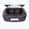 Zestaw toreb do bagażnika KJUST BMW 6 Gran Coupe 2012-2018 4 szt. czarny 19