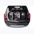 Zestaw toreb do bagażnika KJUST BMW X3 2017+ 4 szt. czarny 14