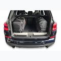 Zestaw toreb do bagażnika KJUST BMW X3 Phev 2019+ 4 szt. czarny 16