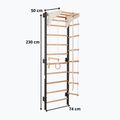 Drabinka gimnastyczna RINAGYM Steel Kom 2 graphit/white 4