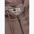 Bluza męska Pitbull Lancaster 2 Hooded Zip Sweatshirt washed burgundy 8