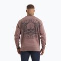 Bluza męska Pitbull Bite Me Crewneck Sweatshirt washed burgundy 3
