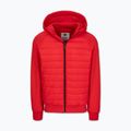 Kurtka męska Pitbull Palomar Padded Hooded Hybrid fluo/red 5
