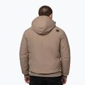 Kurtka zimowa męska Pitbull Balboa 2 Hooded dark sand 3