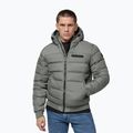 Kurtka zimowa męska Pitbull Dillon Quilted Hooded dusty salvia 4