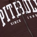 Bluza męska Pitbull Norton Hooded Zip dark burgundy 9