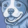 Bluza damska Pitbull Gentle But Wild Sweatshirt Hooded blue jeans 10