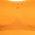 Biustonosz treningowy Carpatree Phase Seamless golden yellow 7