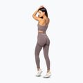 Legginsy treningowe damskie Carpatree Allure Seamless brown melange (pepper corn) 3