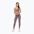 Biustonosz treningowy Carpatree Allure Seamless brown melange (pepper corn) 2