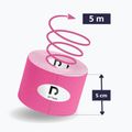 Taśma do kinesiotapingu DrTape Kinesiology Tape różowy 2