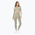 Top treningowy damski MITARE Push Up Max Crop Top K084 army green 2