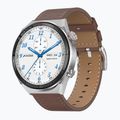 Zegarek Watchmark Maverick srebrny/brązowy 4
