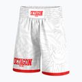 Spodenki bokserskie męskie Octagon Polska Biało Czerwony white