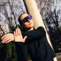 Okulary przeciwsłoneczne Tripout Run black/blue axiom 6