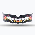 Ochraniacz szczęki DBX BUSHIDO Flame HydraGel black/white/yellow 3