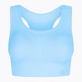 Biustonosz treningowy Gym Glamour Push Up baby blue 6