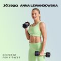 Hantel ogumowany XTREXO Hex 2.5 kg 2
