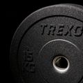 Obciążenie bumperowe olimpijskie XTREXO TRX-BMP015 15 kg czarne 10