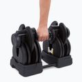 Hantel/sztanga 2w1 XTREXO TRX-ABD40 1-40 kg czarna/pomarańczowa 8