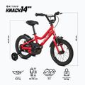 Rower dziecięcy ATTABO KNACK 14" czerwony 2