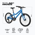 Rower dziecięcy ATTABO KNACK 20" niebieski 2