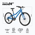 Rower dziecięcy ATTABO KNACK 24" niebieski 2