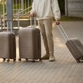 Walizka podróżna duża KADVA Brava 115 l beżowa 21