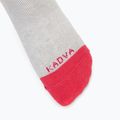 Skarpety narciarskie dziecięce KADVA Woolan Jrg szary/różowy 5