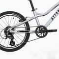 Rower dziecięcy ATTABO EASE 20" 9,1 kg srebrny 10