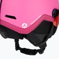 Kask narciarski dziecięcy ATTABO Avens 2.0 Jr Visor różowy 12