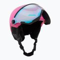 Kask narciarski dziecięcy ATTABO Avens 2.0 Jr Visor różowy 13