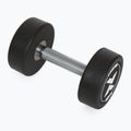 Hantel żeliwny gumowany XTREXO Pro 10 kg czarny