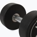 Hantel żeliwny gumowany XTREXO Pro 16 kg czarny 9