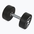 Hantel żeliwny gumowany XTREXO Pro 20 kg czarny