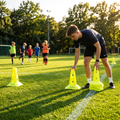 Pachołki treningowe OneTeam TRFTB03 MD6 6 sztuk żółte 3