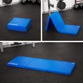 Materac gimnastyczny XTREXO składany 180 x  60 x 5 cm  niebieski 11